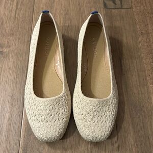 Rothy’s The Max Square Powder Crochet. Size 8. Worn once!